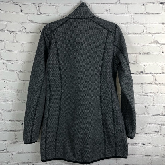 EDDIE BAUER GREY HIGH NECK ZIP-UP FLEECE. SIZE (M) - Picture 4 of 15